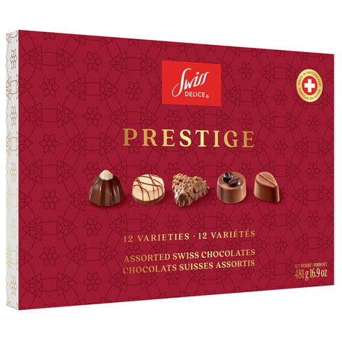 Swiss Delice Prestige Assorted Chocolates, 481 g
