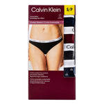 Calvin Klein women's underwear, Cotton Stretch  Bikini- 4 Pack  (1 blue, 1 red, 1 dark grey, 1 blue with mini CK print)