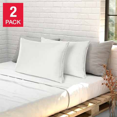 Calvin Klein Pillow 2-Pack Queen Size Fill With 100% polyester fibers 45×66×5 cm