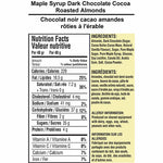 COCOA MAPLE SYRUP DARK CHOCOLATE COVERED ROASTED ALMONDS IN GIFT BOX (NON-GMO)100G