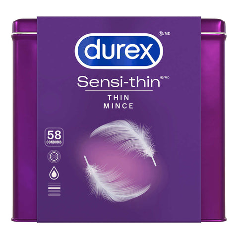 Durex Condoms Sensi-Thin Box (58 Condoms).