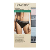 Calvin Klein Women’s Bamboo Bikini, 4-pack-  (1 pink, 1 grey, 1 light blue, 1 dark blue)