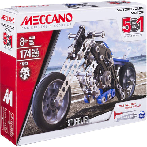 Meccano Junior Motorbike Moto Building Kit