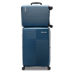 Samsonite Stack-IT 2 Piece Hardside Suitcase/Luggage Set Wheel Spinner (Blue) - shopperskartuae