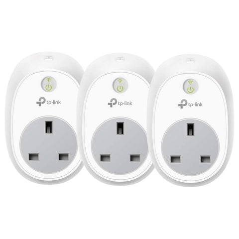 TP-Link Smart Plug WiFi Outlet, Works with Amazon Alexa (Echo and Echo Dot), Google Home and IFTTT, Wireless Smart Socket Remote Control Timer Plug Switch, No Hub Required (3-pack) - shopperskartuae