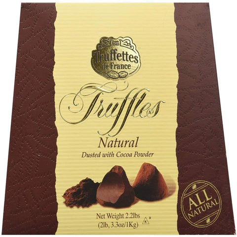 Delicious Chocolate Truffles Original Dusted With Cocoa Powder (1Kg). - shopperskartuae