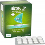 Nicorette Gum Icy White (2 mg, 210 Pieces). - shopperskartuae