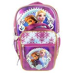 Frozen 2 Backpack with Lunch Bag (Purple). - shopperskartuae