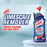 Harpic Toilet Cleaner Liquid Limescale Remover Original (750ml). - shopperskartuae