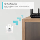 TP-Link Smart Plug WiFi Outlet, Works with Amazon Alexa (Echo and Echo Dot), Google Home and IFTTT, Wireless Smart Socket Remote Control Timer Plug Switch, No Hub Required (3-pack) - shopperskartuae