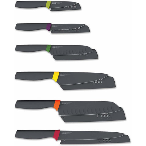 Joseph Joseph 6-Piece Elevate Knife Set - Multi-Colour