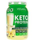 Vegan Pure Keto Protein Vanilla. No sugar, low carb.