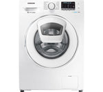SAMSUNG front load AddWash WW80K5410WW/EU 8 kg 1400 Spin Washing Machine - White