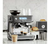 Sage The Barista Pro SES878BST Bean to Cup Coffee Machine - Black Stainless Steel - Shoppers-kart.com