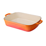 Le Creuset Rectangular Enameled Cast Iron Roaster 7 qt. (6.6 Ltr ) Dimension 37 cm(14.5 inch)