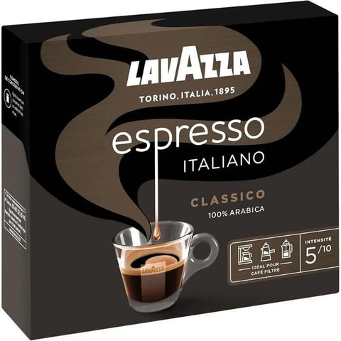 Lavazza Espresso Italiano 100% Arabica Ground Coffee - 2x250g