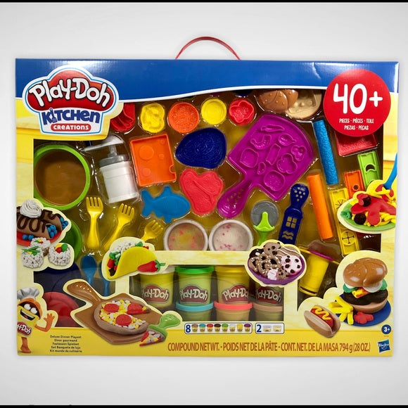 Play-Doh Kitchen Creations Deluxe Dinner Playset