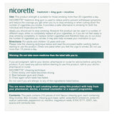 Nicorette Fresh Mint Chewing Gum (4 mg, 210 Pieces). - shopperskartuae