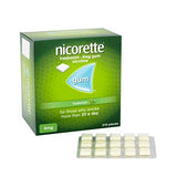 Nicorette Fresh Mint Chewing Gum (4 mg, 210 Pieces). - shopperskartuae