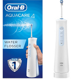 Oral-B Aquacare 4 Water Flosser Cordless Irrigator, Featuring Oxyjet Technology and 4 Cleaning Modes - shopperskartuae