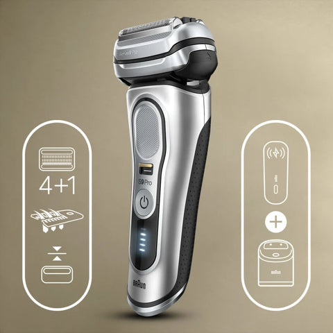 Braun Series 9 Pro 9477cc Wet & Dry shaver with 5-in-1 SmartCare cente –