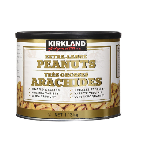 Kirkland Signature Extra Large Peanuts 1.13 Kg Roasted & Salted