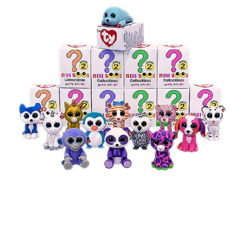 TY Mini Boo Figures SERIES 2 - COMPLETE SET OF 12 - BLIND BOX (1 random character)(2 inch) - shopperskartuae