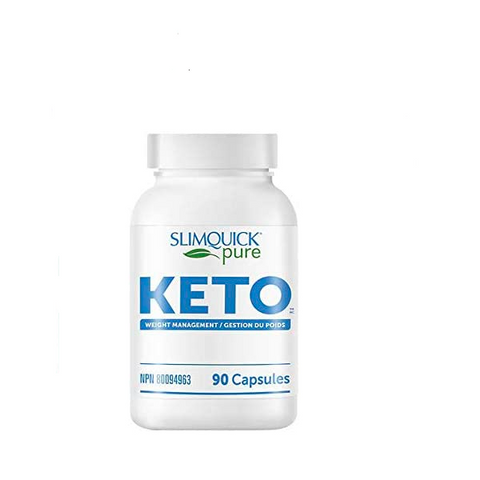 SlimQuick KETO WEIGHT MANAGEMENT, 90 Caps —