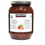 Kirkland Signature Organic Strawberry Spread 1L.
