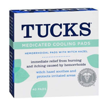Tucks Medicated Cooling Pads 40 Pads