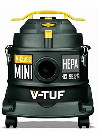 V-TUF MIN-1240 M Class Dust Lung Safe Vacuum Cleaner, 240 V, Yellow…