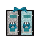 Winter in Venice English Freesia and Pear & Citrus Mist & basil Reed Diffuser Set, 2 Pack in Blue