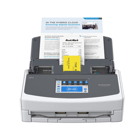 Fujitsu ScanSnap iX1600 Versatile Cloud Enabled Document Scanner for Mac or PC, White
